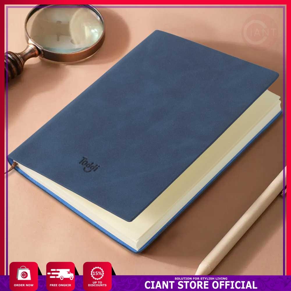

BUKU CATATAN JURNAL MINIMALIS NOTEBOOK COVER KULIT TANDA TALI PEMBATAS