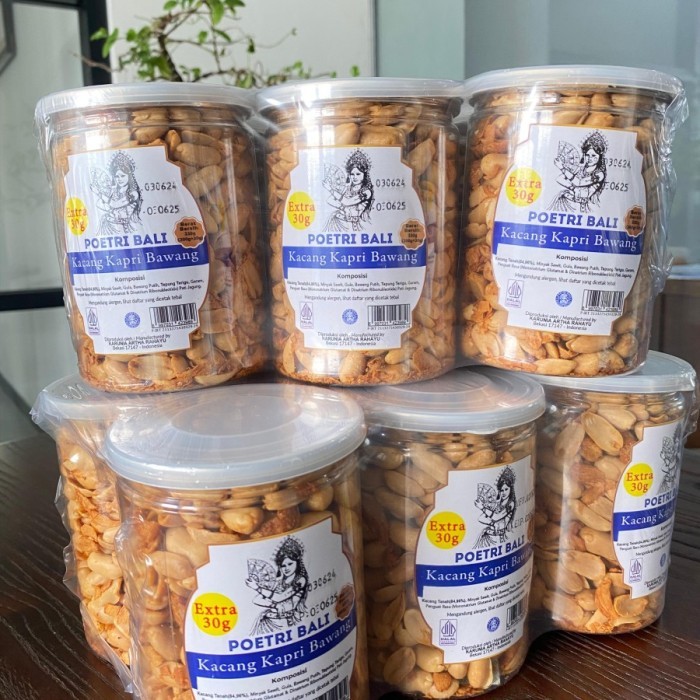 

PRODUK TERBATAS Poetri Bali Kue Kacang Rezeki & Kacang Kapri Bawang Kue Kacang Poetri Bali Termurah