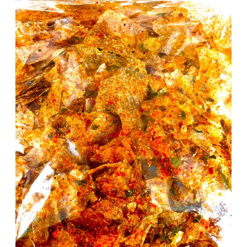 

BERGARANSI KERIPIK KACA 1KG PEDAS DAUN JERUK / KRIPCA