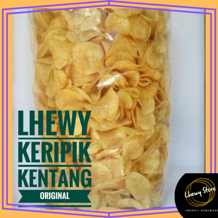 

GRATIS ONGKIR Keripik Kentang Lhewy kiloan