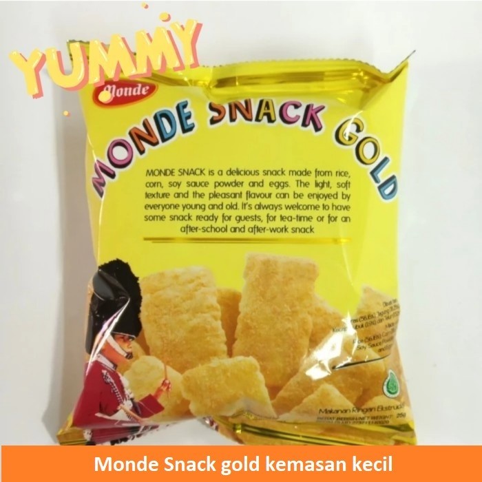 

TERPERCAYA Monde Snack Gold/Monde Serena Snack Gold @ 25gr