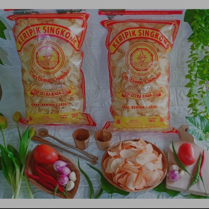 

PROMO Keripik Singkong Cap Bunga Cempaka/ Cemilan / Makanan