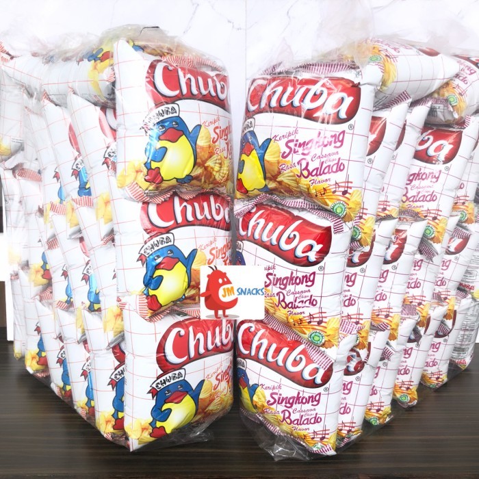 

CUCI GUDANG [PROMO!!] Keripik Chuba Snack Jadul 1 pak isi 30pcs mix