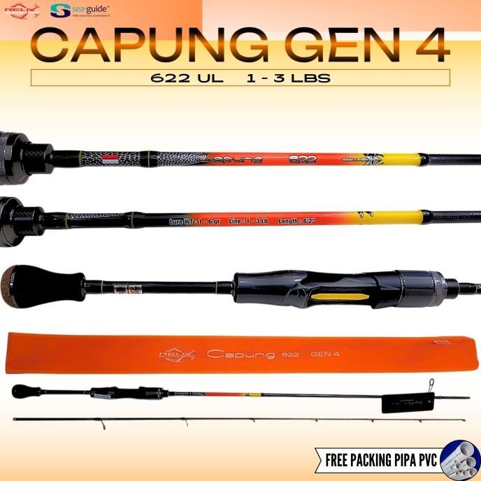 Joran Relix Nusantara CAPUNG 622 Ultralight 1-3 LB