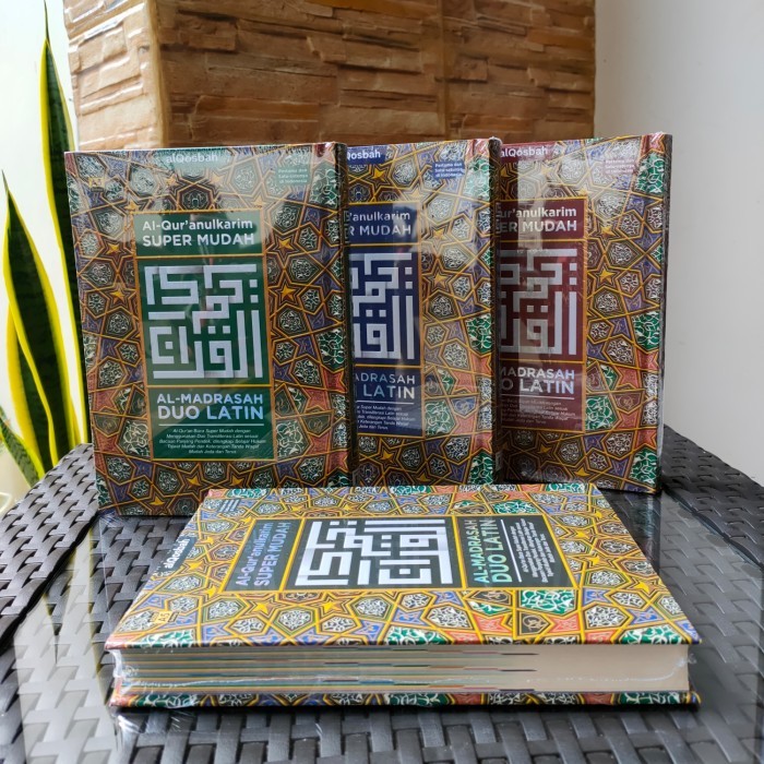 Alquran Tajwid Perkata Latin Al-Madrasah Duo Latin Uk BESAR Almadrasah