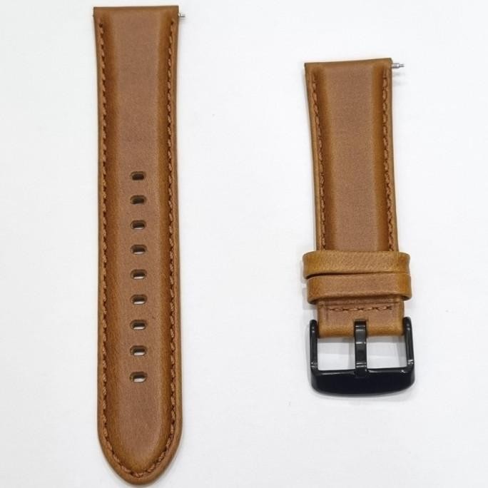 TERMURAH - QRG 20mm Leather Strap Orient Mako 40mm RA-AC0Q - Tali Jam Kulit