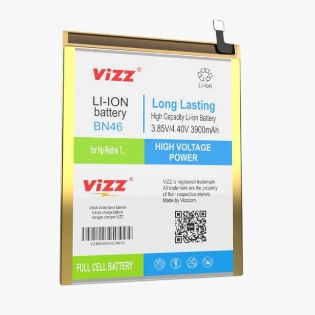 Baterai Batre Vizz Xiaomi Redmi 7 Redmi Note 8 BN46