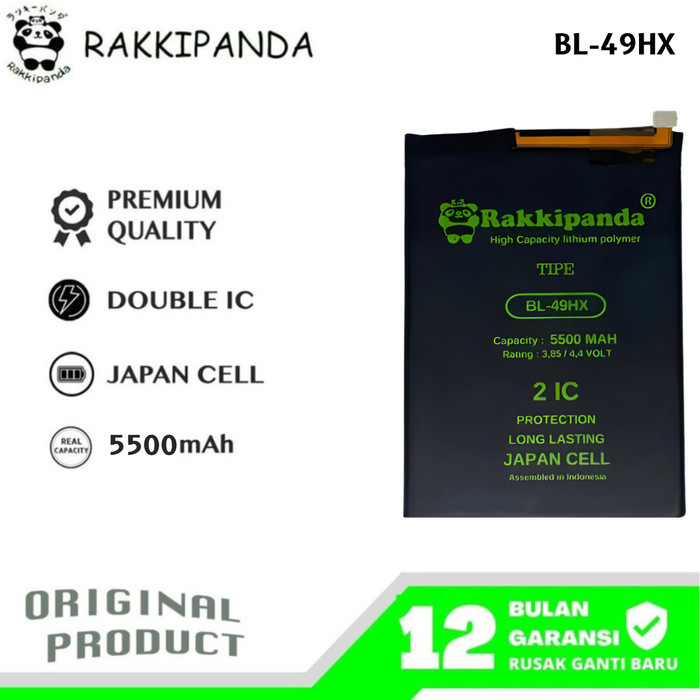 RakkiPanda - BL-49HX Infinix Hot 20 5G X666B Batre Batrai Baterai