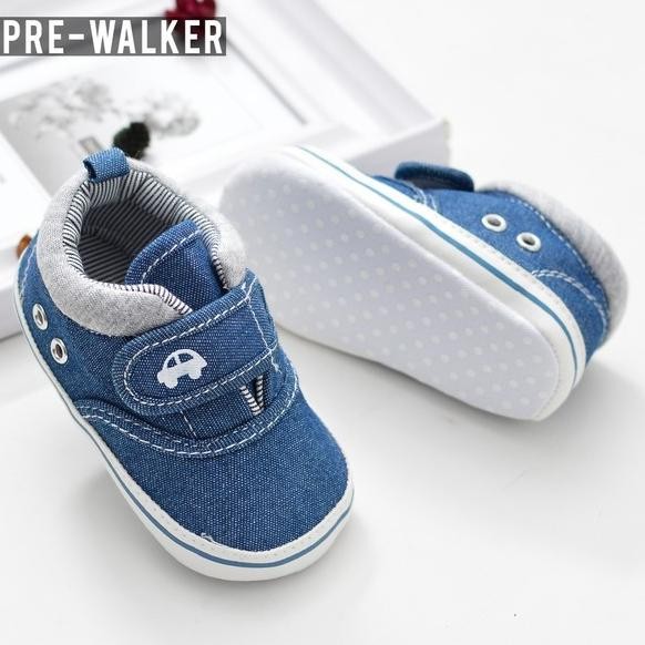 

BLUE- LKS744 BLUE SEPATU BAYI ANAK / BABY PREWALKER SHOES