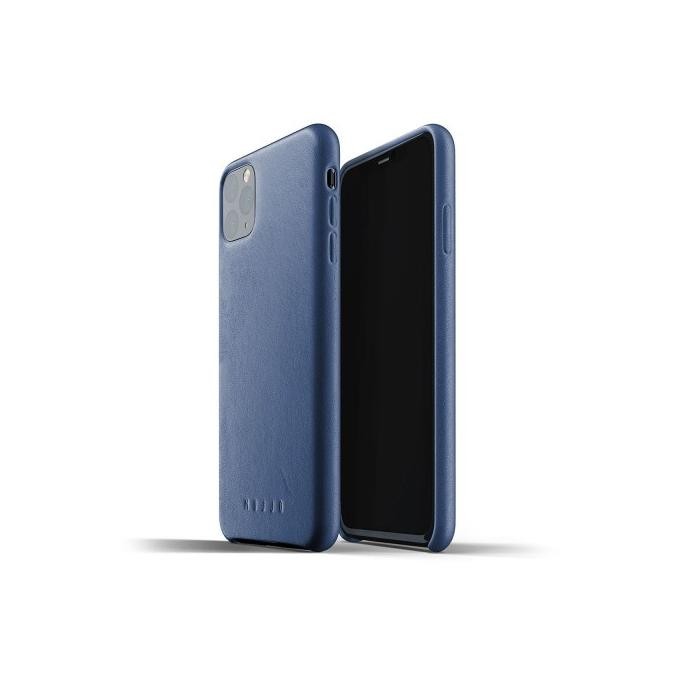 

BLUE- LEATHER CASE IPHONE 11 PRO MAX / 11 PRO / 11 MUJJO MONACO BLUE CASING