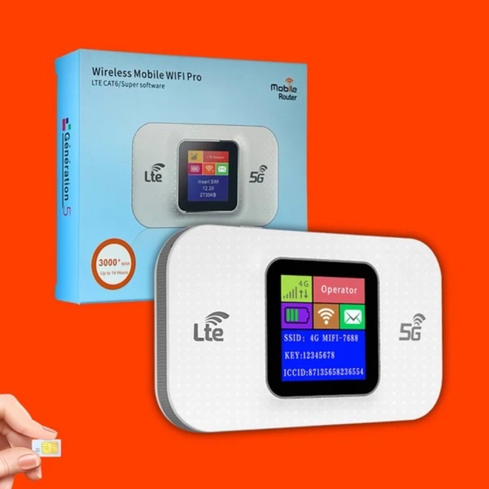 TERBARU - Pocket modem wifi Mifi 4G LTE CAT 6 E5785 batre Jumbo