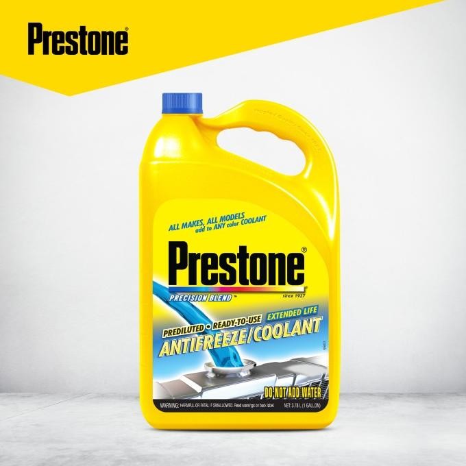 

BLUE- PRESTONE READY TO USE COOLANT 33% BLUE BIRU AIR RADIATOR MOBIL 3.78L