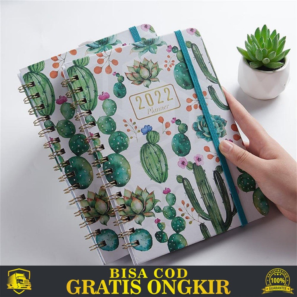 

BUKU COVER CATATAN DIARY NOTEBOOK MULTIFUNGSI MOTIF JURNAL KAKTUS A5