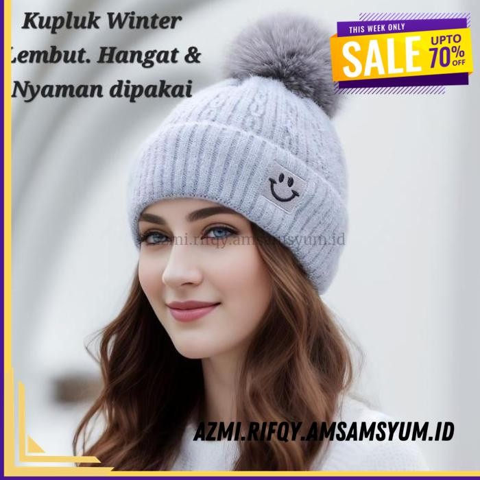 (DONE) TOPI KUPLUK MUSIM DINGIN TOPI WINTER / SALJU 011 BEST DEAL 