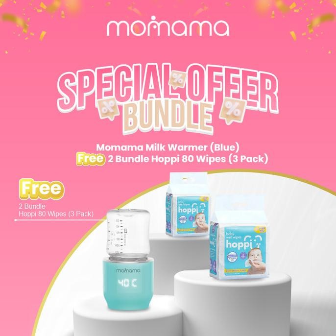 

BLUE- MOMAMA INTELLIGENT BOTTLE WARMER - T-BLUE