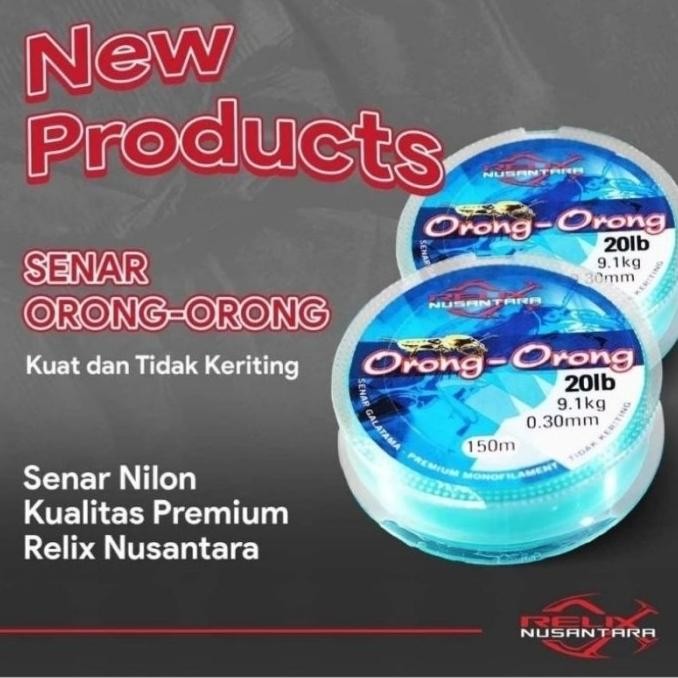 

BLUE- SENAR GALATAMA ORONG-ORONG 150M ICE BLUE - RELIX NUSANTARA