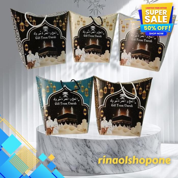 

DUS GIFT FROM UMRAH 1PAK ISI 50 PCS DUS KOSNG PILIHAN TERPOPULER BY RINA OLSHOP ONE !!