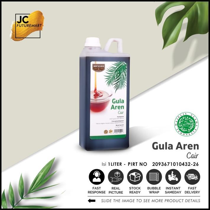

Gula Aren Cair 1 Liter Premium Asli Untuk Kopi Susu - Kue - Boba