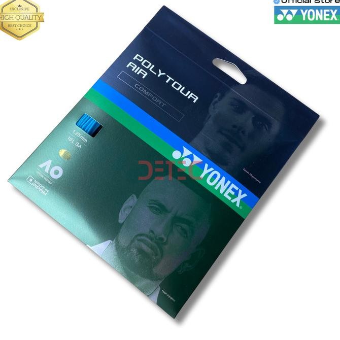 

BLUE- YONEX POLYTOUR AIR 125 SENAR TENIS - SKY BLUE