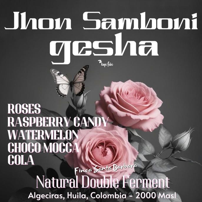

Promo Exotic Colombia Jhon Samboni Geisha I Gesha Coffee I Kopi Febi