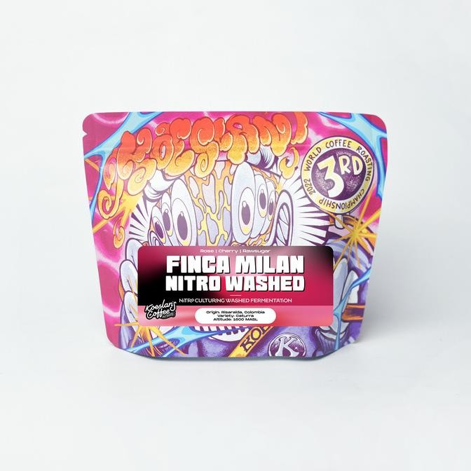 

Finca Milan Nitro Culturing Washed Fermentation - Biji Kopi Filter Arabica
