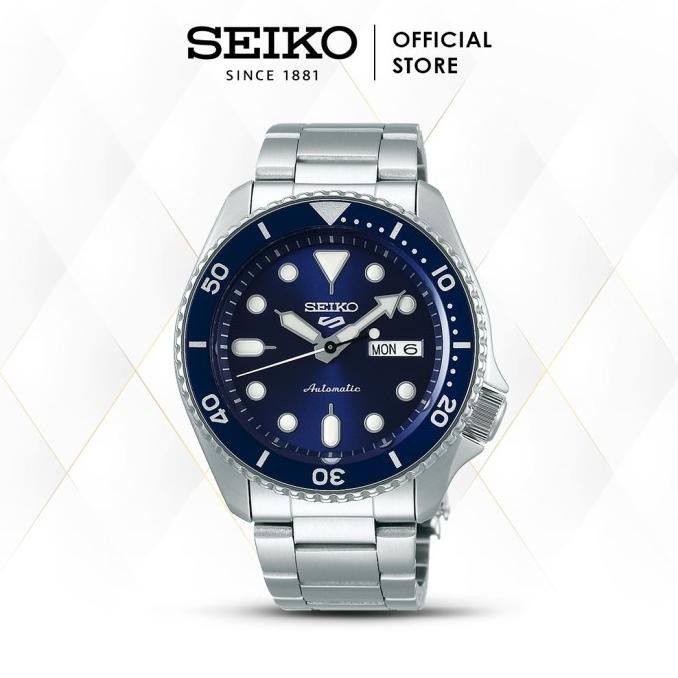 

BLUE- JAM TANGAN PRIA SEIKO 5 SPORTS SRPD51K1 AUTOMATIC BLUE DIAL SRPD51