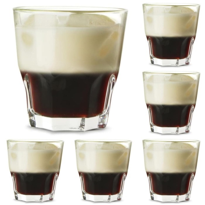 1 SET ISI 6 PCS GELAS KOPI/GELAS ESPRESSO/GELAS COFFEE/GELAS TEH/CAFE
