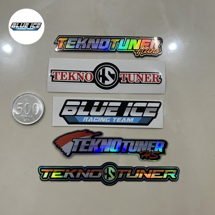 STICKER STIKER SETIKER ORIGINAL TEKNOTUNER HS TEKNO TUNER HS HANS