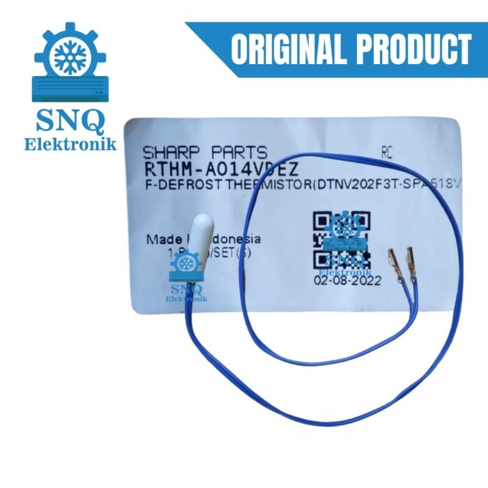 THERMISTOR ORIGINAL KULKAS SHARP DUA PINTU - TERMIS ORI KULKAS SHARP