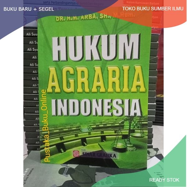 

T.B.S.I. Buku hukum agraria indonesia - arba