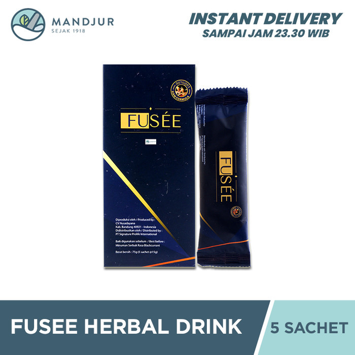 Best Seller Fusee Herbal Drink - Minuman Stamina Pria