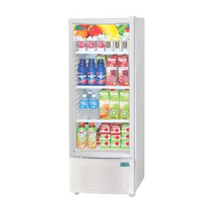 SHOWCASE FREEZER RSA RUBY 3 RAK 160 L LOW WATT PENDINGIN MINUMAN