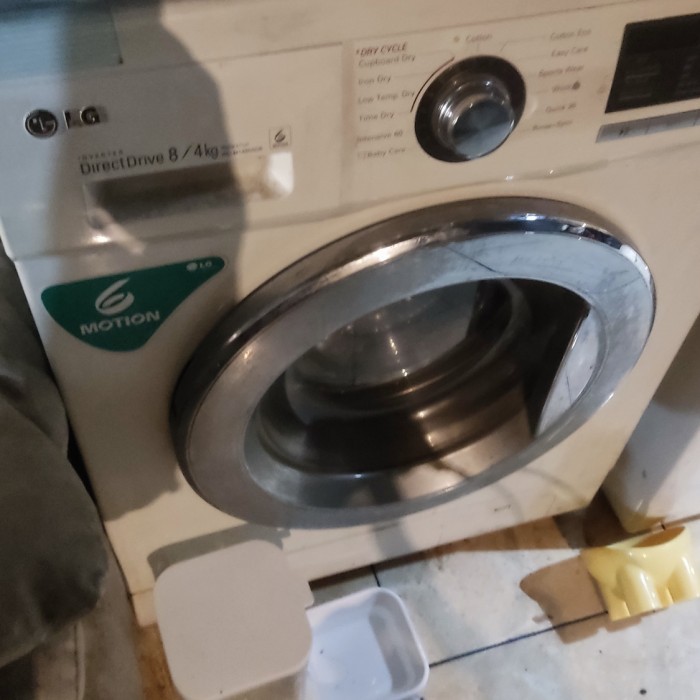 MESIN CUCI LG FRONT LOADING PERLU SERVICE