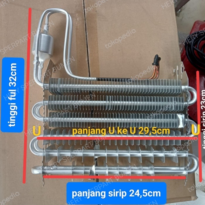 EVAPORATOR KULKAS LG 2 PINTU ORIGINAL