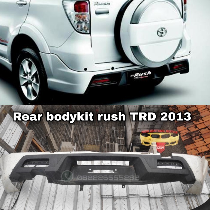 BODYKIT BELAKANG TOYOTA RUSH TRD 2013 ORIGINAL