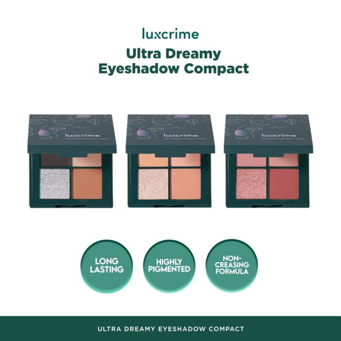 Luxcrime Ultra Dreamy Eyeshadow Compact