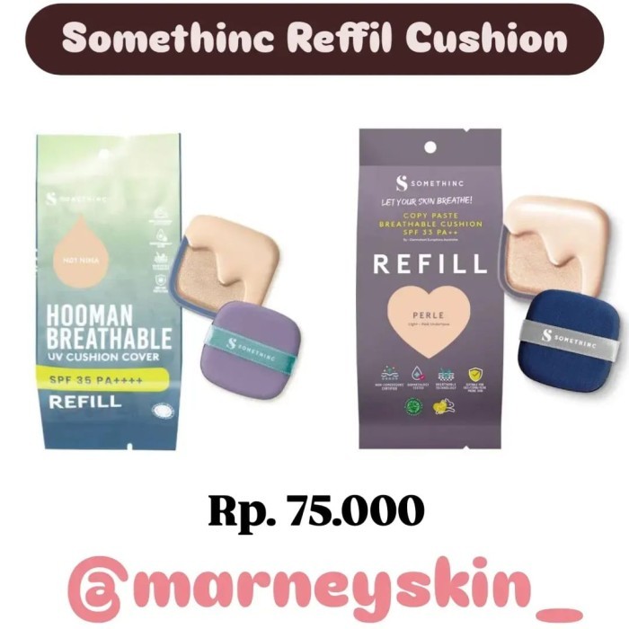Somethinc Copy Paste Hooman Breathable Cushion Butter (FULL CASE/REFILL)