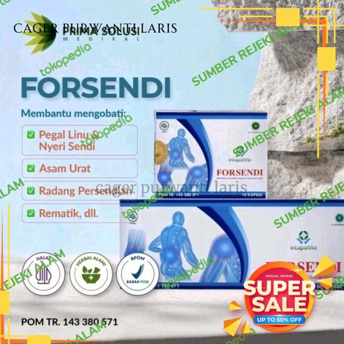 

FORSENDI OBAT HERBAL ASAM URAT, REMATIK NYERI SENDI BEST SELLER!!!