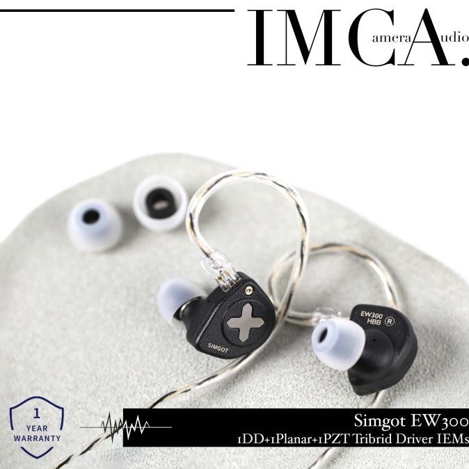 iem - Simgot EW300 / Simgot EW 300 1DD 1Planar 1PZT Tribrid Driver IEM In Ear Monitor