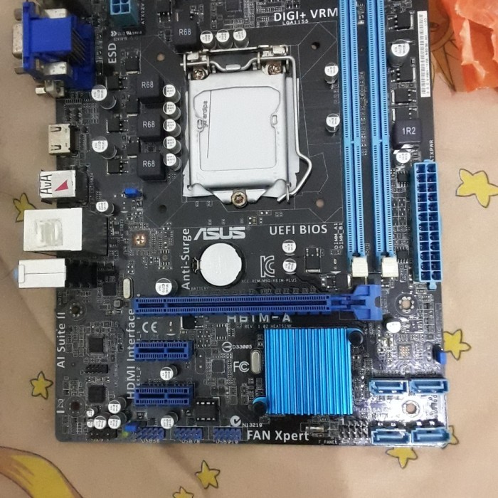 motherboard h61 berbagai merek normal