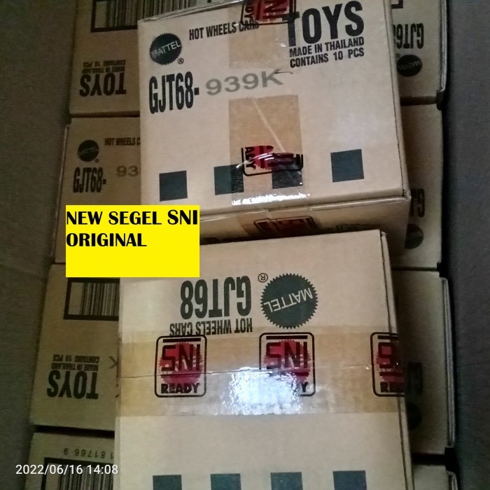 HOT WHEELS BOULEVARD K 2022 BOX NEW SEGEL SNI ORIGINAL ISI 10PCS