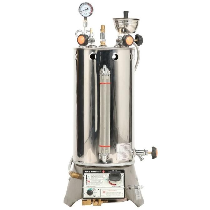 BEBAS ONGKIR - Boiler Otomatis Setrika Uap NAGAMOTO 15 Liter GB-17 Original NAGAMOTO