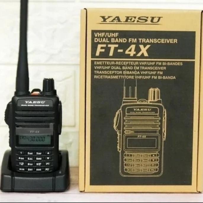 HT YAESU FT-4X DUAL BAND ORI YAESU FT 4X DUALBAND YAESU 4X