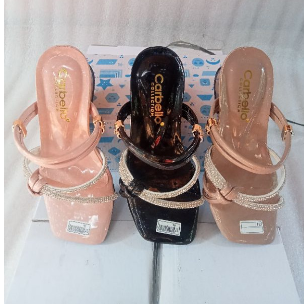 sandal terbaru terkini hak tinggi 3 cm sandal anak selop