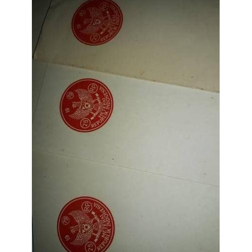 

BEBAS ONGKIR - Kertas segel singel
