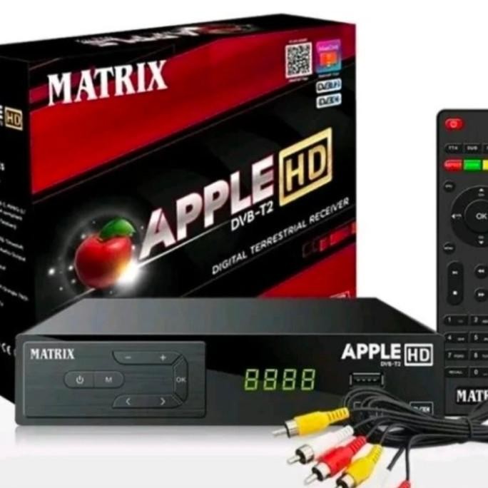 NEW Set Top Box Matrix Apple Merah DVBT2