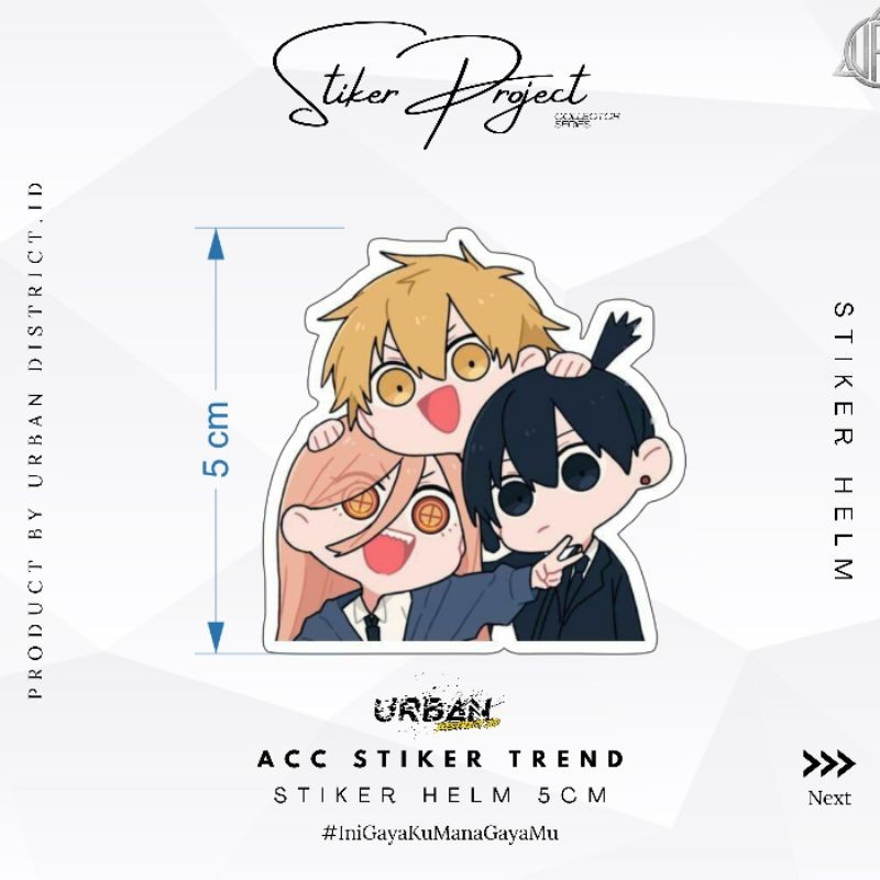 

*Premium Quality* Stiker Helm Laptop Dekorasi Kekinian Size S 5 Cm By Urban District Id Sk 31 Garskin Custom Stiker Maxdecal Bkn Case COD