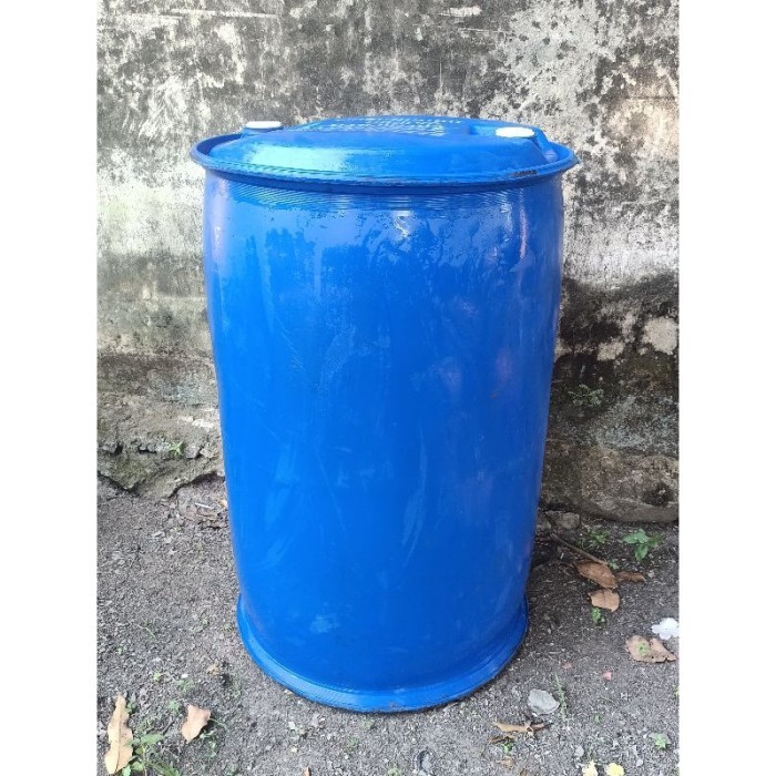 DRUM PLASTIK HDPE / TONG PLASTIK 200 LITER