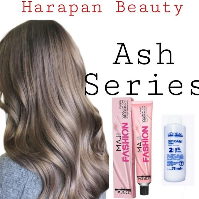 BEBAS ONGKIR - ASH SERIES Cat rambut loreal majifashion maji fashion , pewarna rambut
