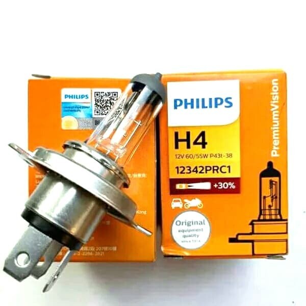 BOHLAM HALOGEN H4 BOHLAM LAMPU DEPAN KIJANG AVANZA XENIA AGYA AYLA